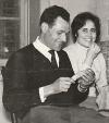 1962, con la moglie
